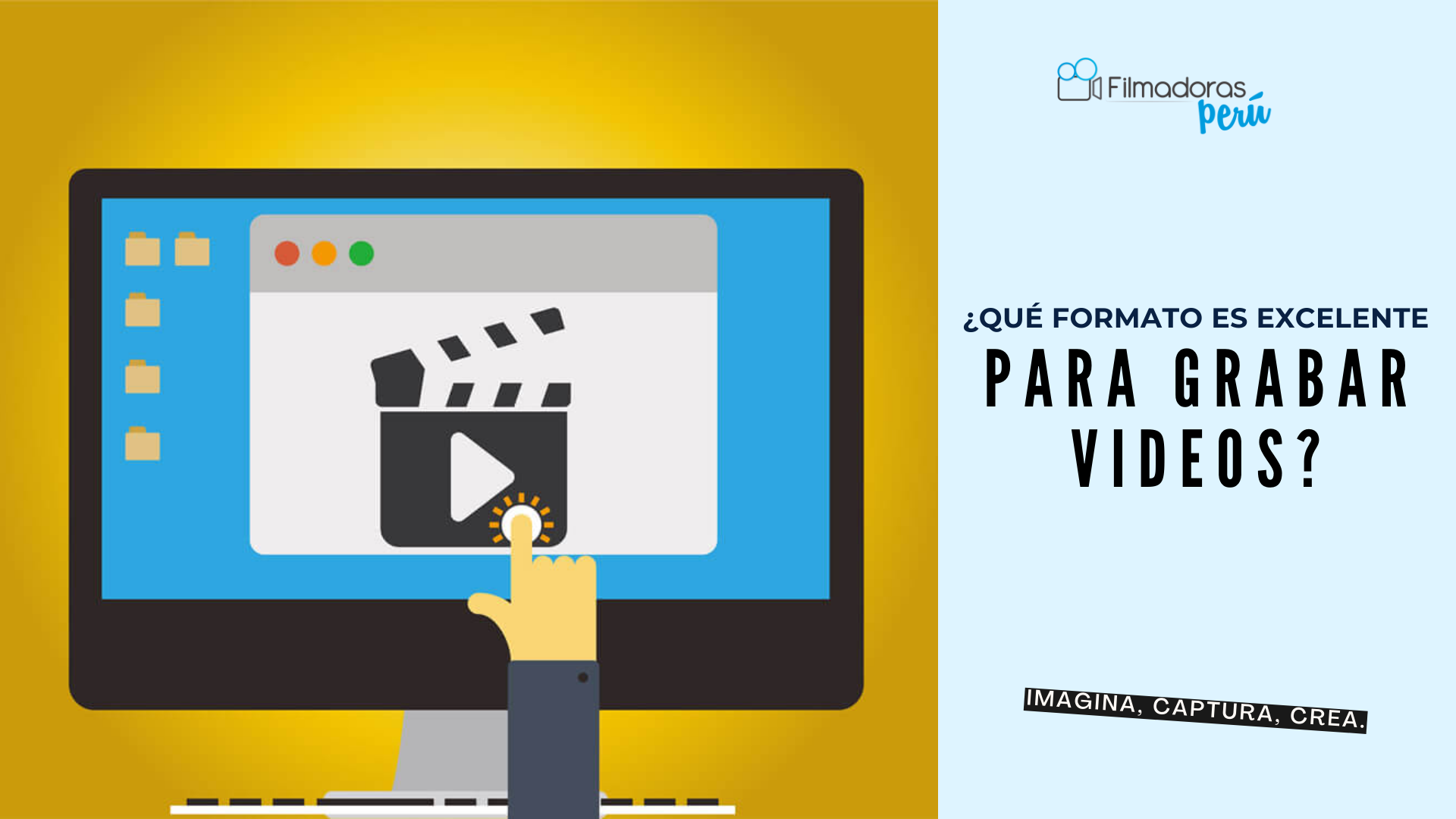 ¿Qué formato es excelente para grabar videos?