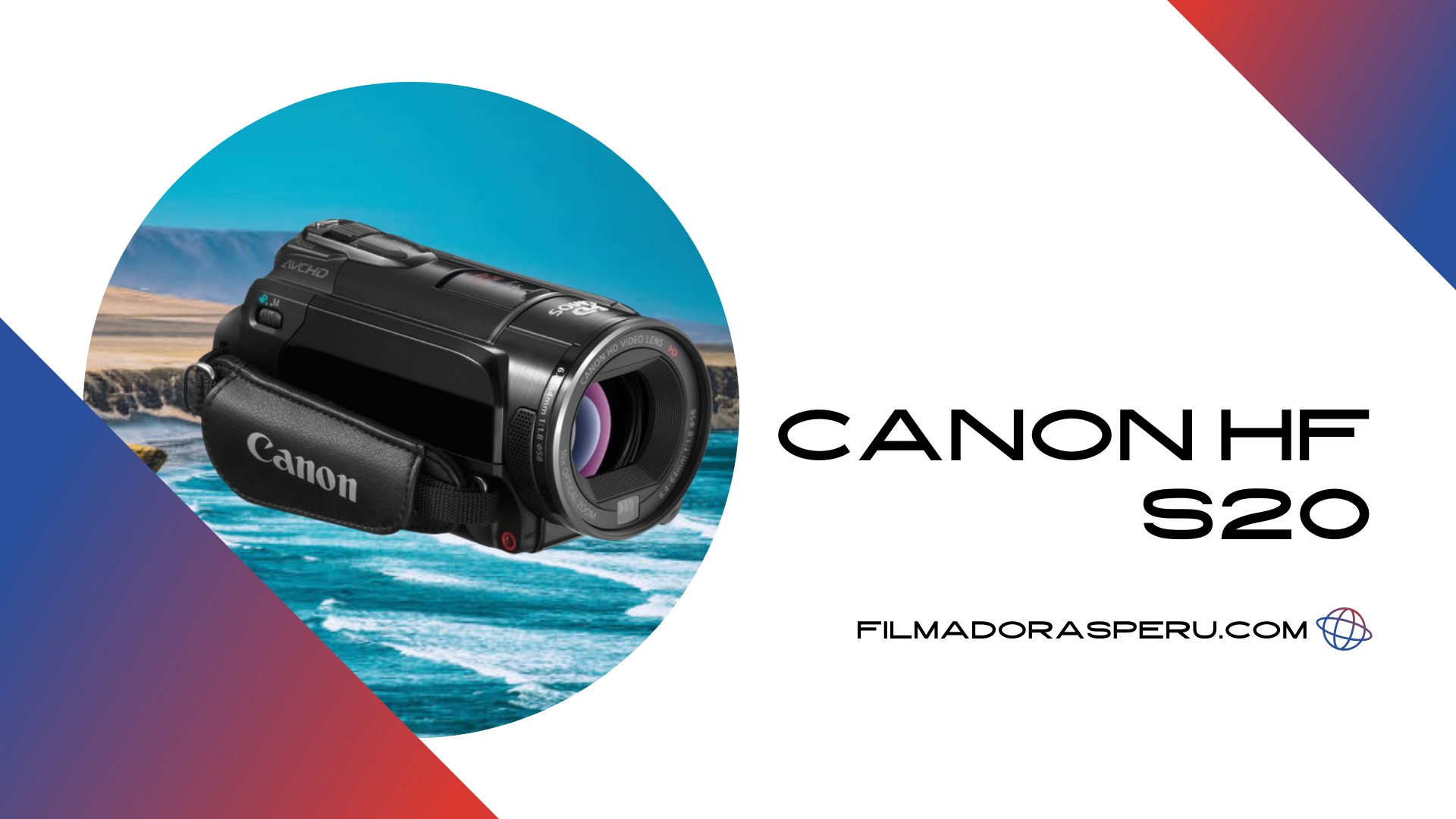 Videocámara Canon Vixia HF S20 HD
