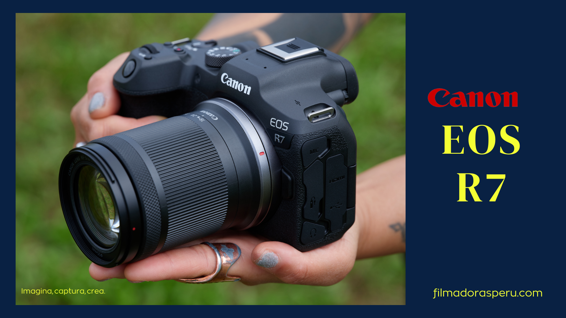Canon R7: La Revolución Creativa en Fotografía y Videografía Profesional