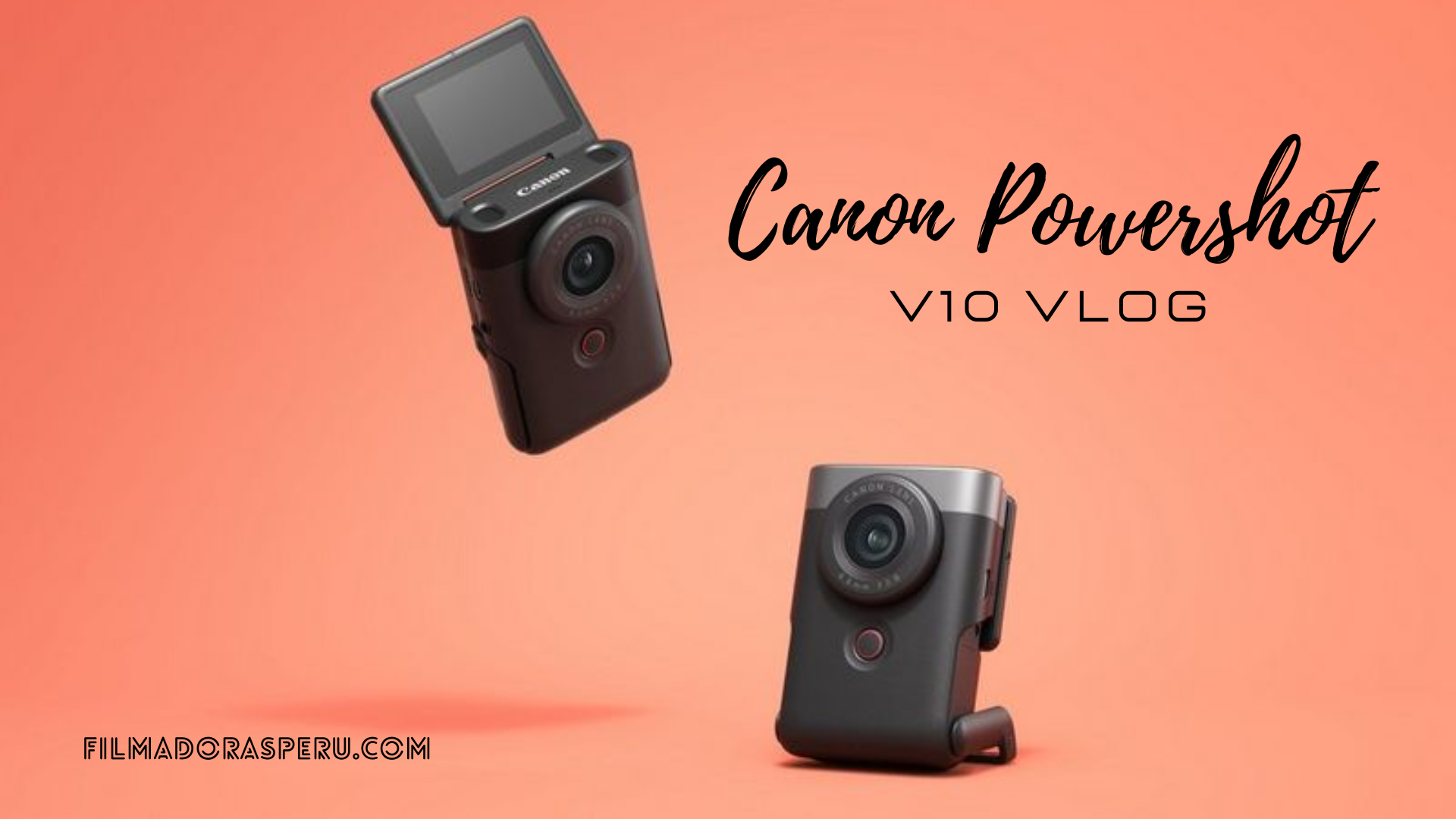 Una sencilla cámara para vlogging 4K