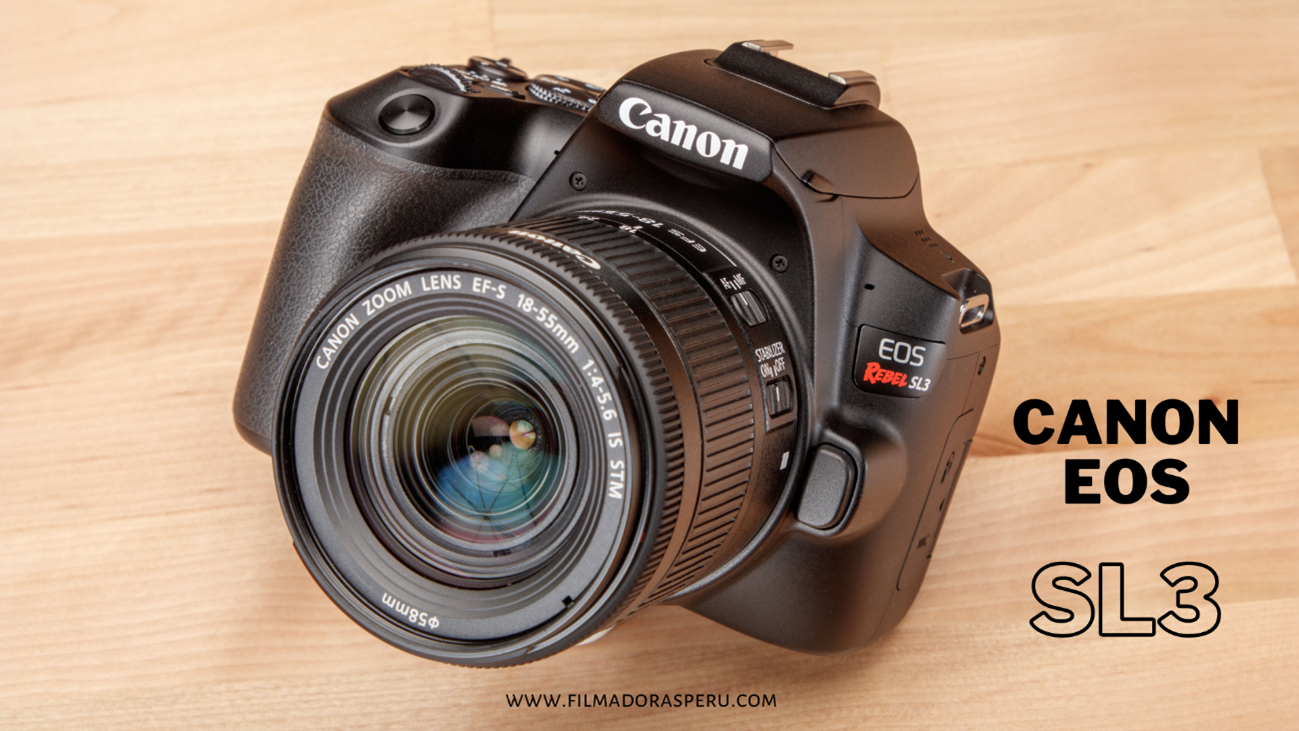 Canon SL3: La cámara DSLR más liviana