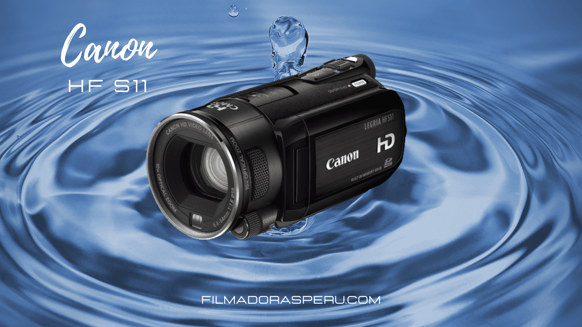 Modo cine con Canon HF S11