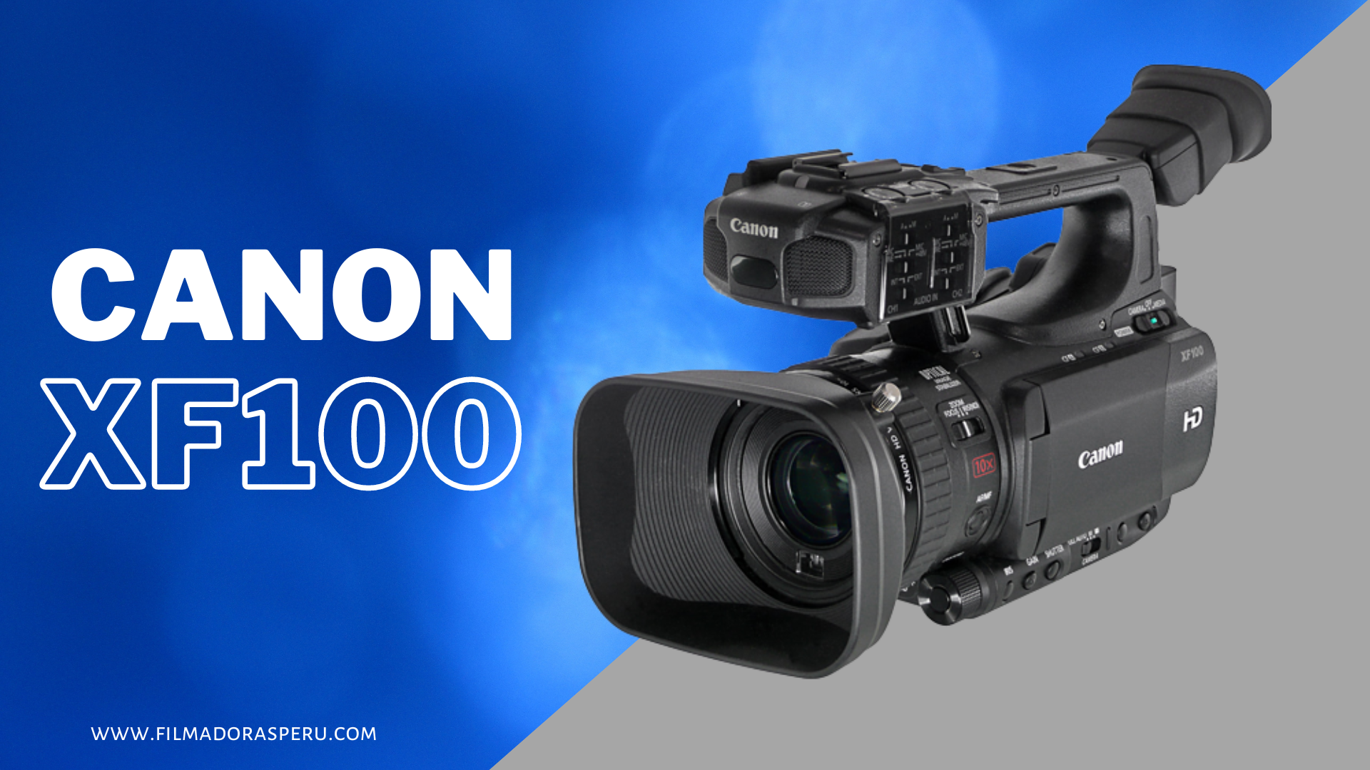 CÁMARA DE VIDEO PROFESIONAL XF100