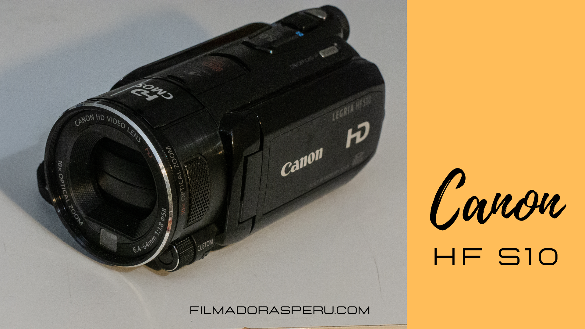 Filmadora semiprofesional: Fusión de calidad de alta definición