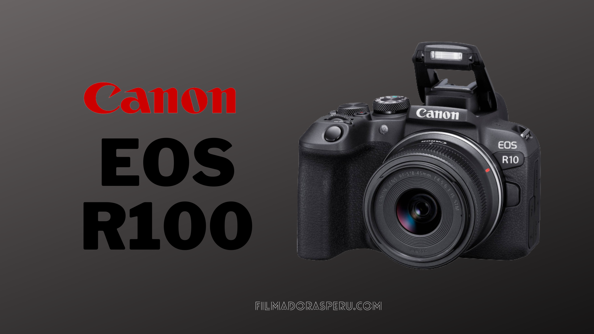 Eos R100: Captura recuerdos para toda la vida