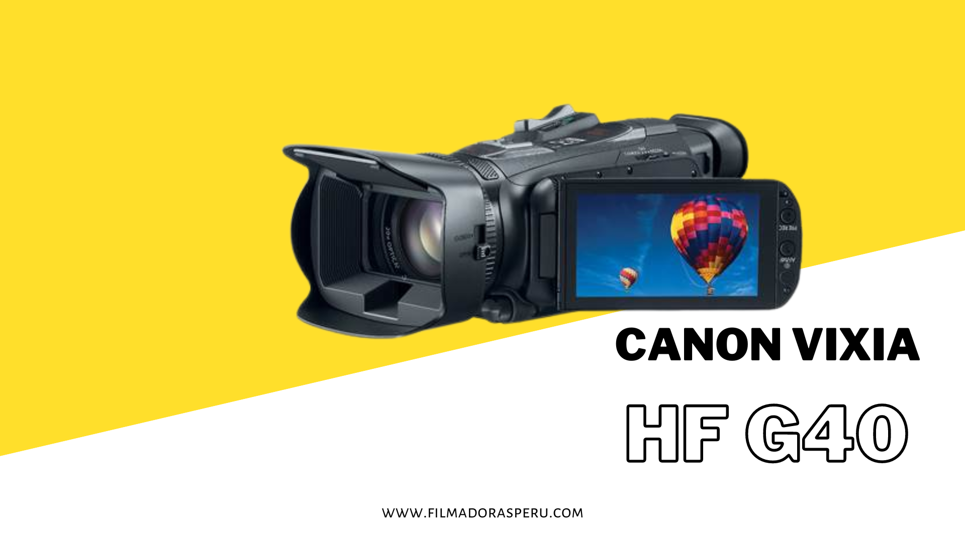 CANON VIXIA HF G40