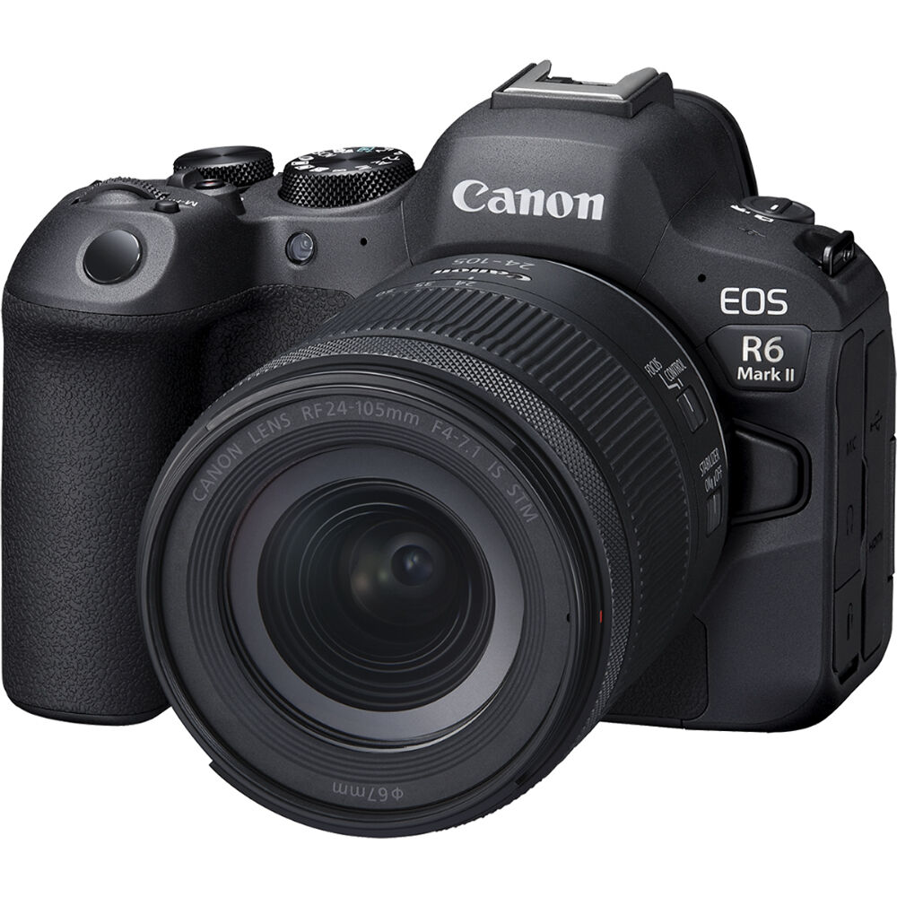 Cámara Canon Mirrorless EOS R6 Mark II RF 24-105mm F/4-7.1 is STM - Filmadorasperu