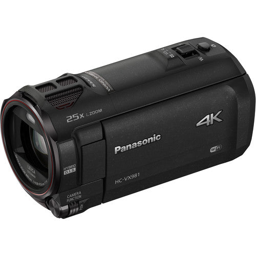 Cámara de video Panasonic HC-VX981K 4K Ultra HD (2da mano)