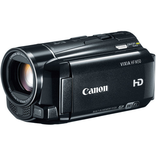 Cámara de video Canon VIXIA HF M50 Full HD (2da mano) - Filmadorasperu