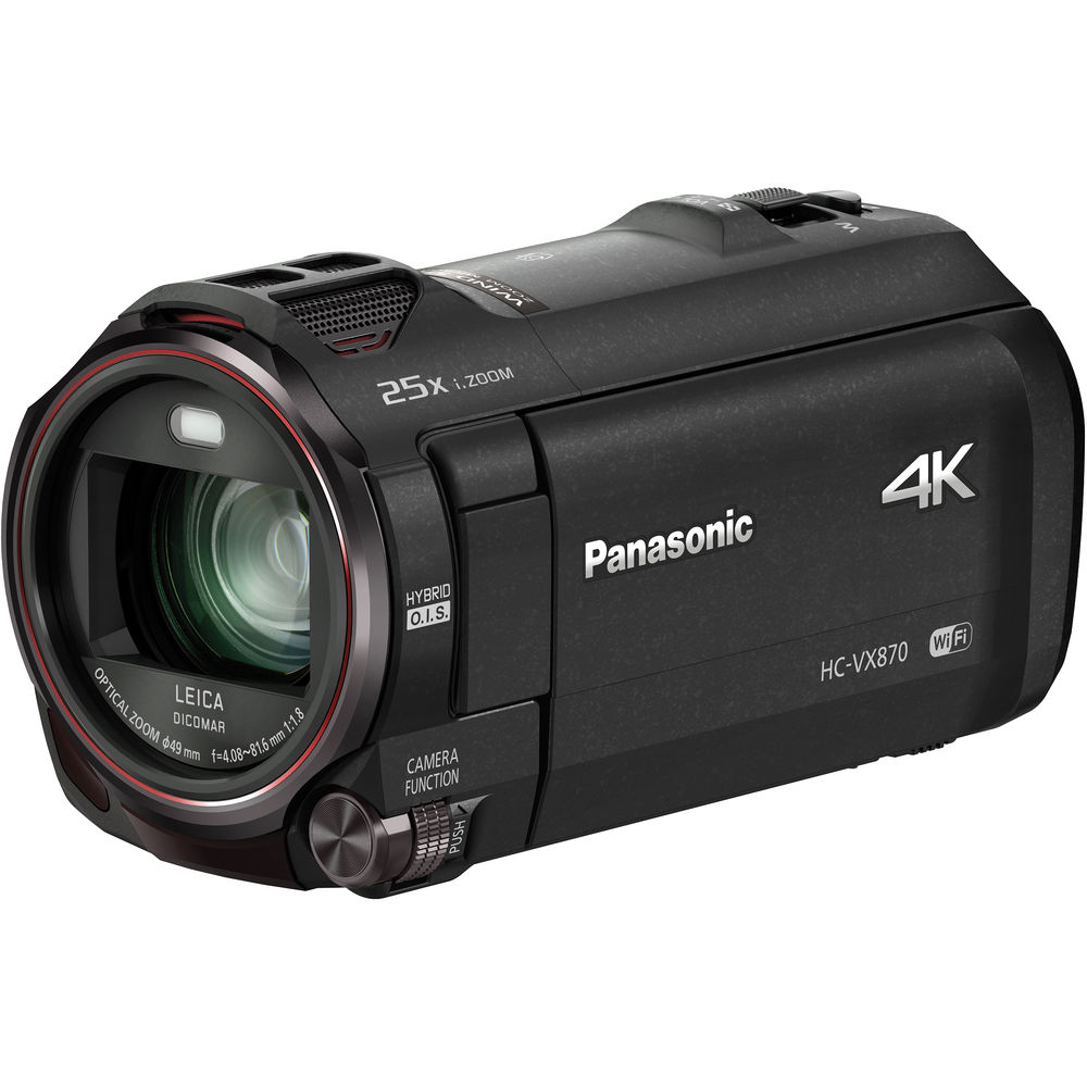 Cámara de video Panasonic HC-VX870K 4K Ultra HD Seminueva (2da mano)