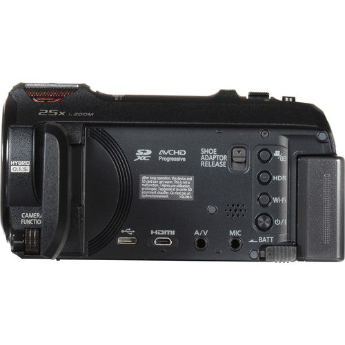 Cámara de video Panasonic HC-VX981K 4K Ultra HD (2da mano)