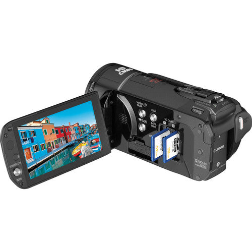 Cámara de video Canon VIXIA HF S20 Full HD + Parasol (2da mano) - Filmadorasperu