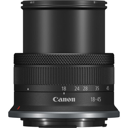 Cámara Canon Mirrorless EOS R100 con lente de 18-45 mm - Filmadorasperu