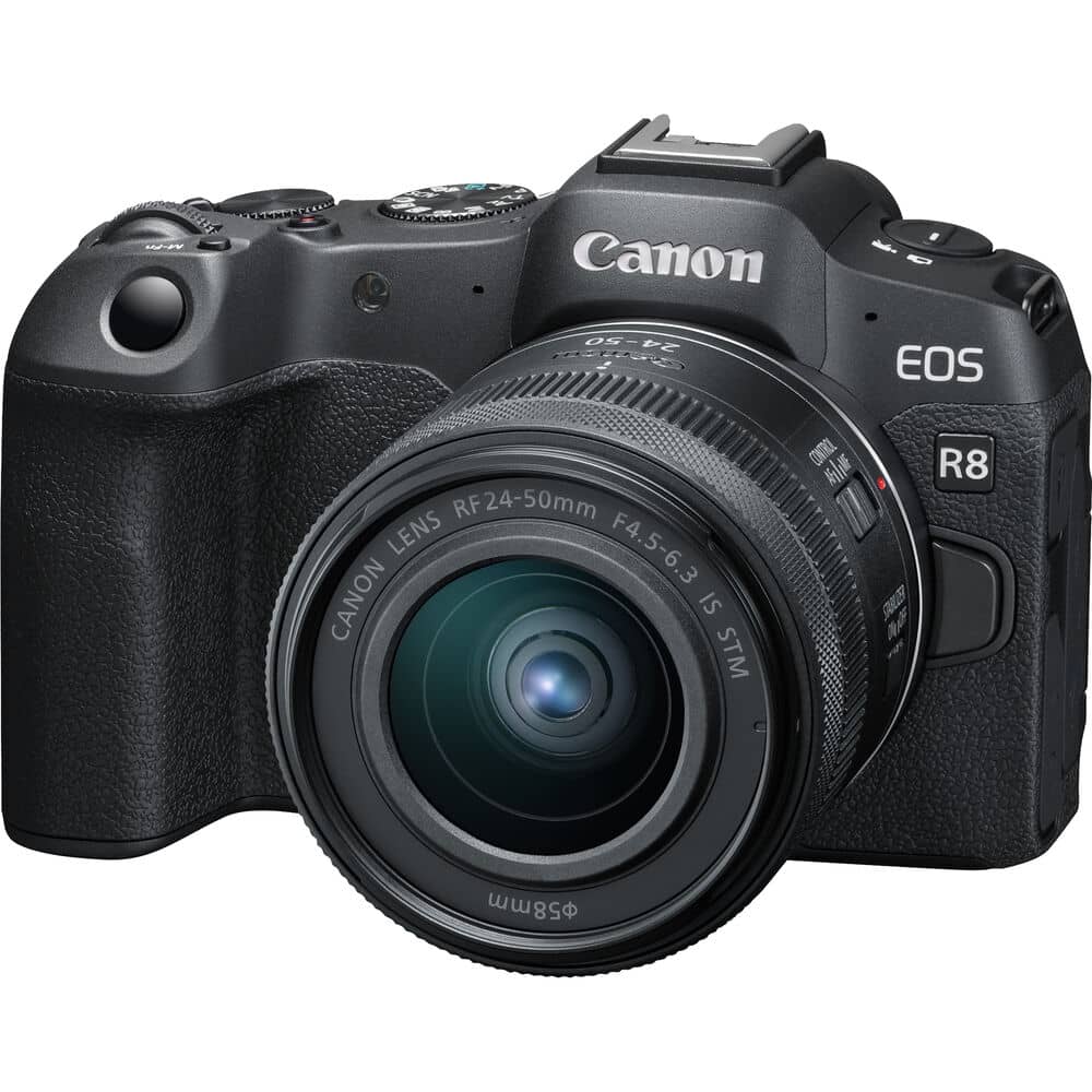  Canon EOS R10 (solo cuerpo), cámara de vlogging sin espejo,  24.2 MP, video 4K, procesador de imagen DIGIC X, disparo de alta velocidad,  seguimiento de sujetos, compacto, ligero, detección de sujetos