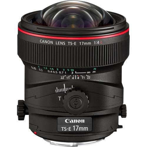 Lente Canon TS-E 17mm f/4L (para importar)
