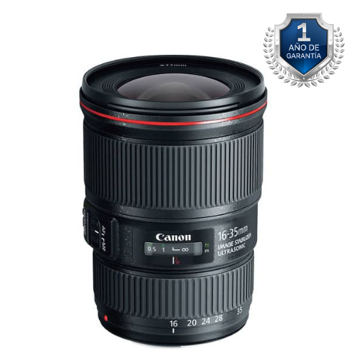Lente Canon EF 16-35 mm f/4L IS USM - Filmadorasperu