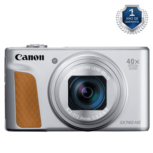 Cámara digital Canon PowerShot SX-740 HS (Plata) - Filmadorasperu