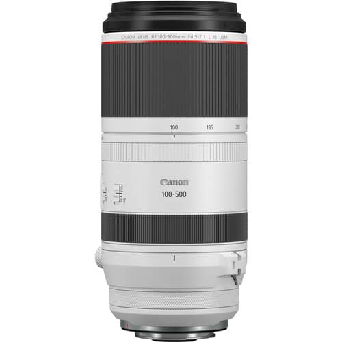 Lente Canon RF 100-500 mm f/4.5-7.1 L IS USM - Filmadorasperu