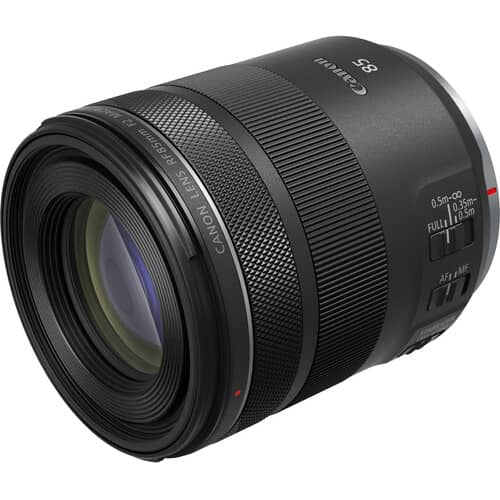 Lente Canon RF 85 mm f/2 Macro IS STM - Filmadorasperu