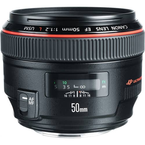 Canon EF 50 mm f/1.2L USM