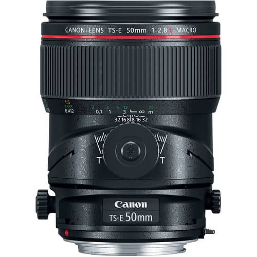 Lente Canon TS-E 50mm f/2.8L Macro