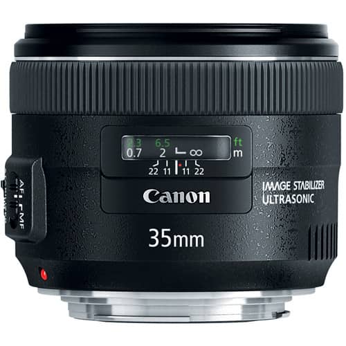 Lente Canon EF 35 mm f/2 IS USM (para importar) - Filmadorasperu
