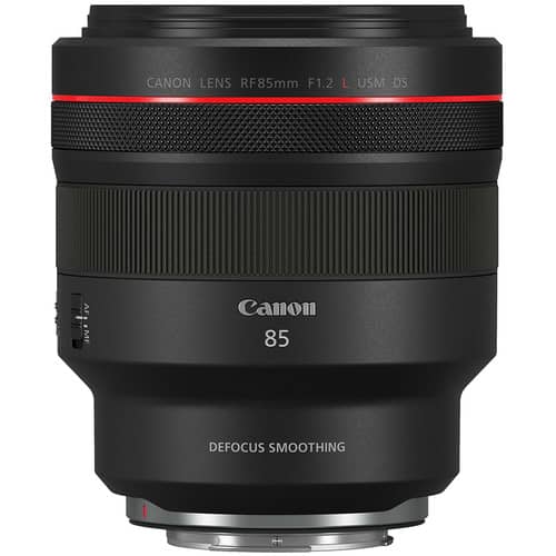 Lente Canon RF 85 mm f/1.2 L USM DS