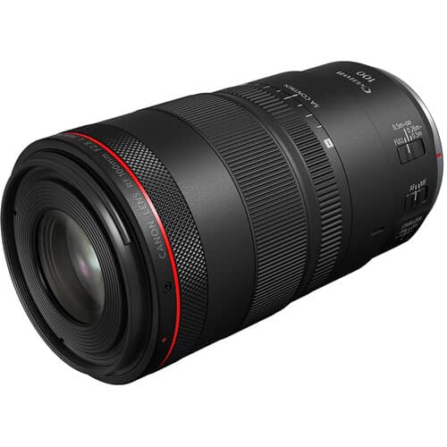 Lente Canon RF 100 mm f/2.8 L Macro IS USM - Filmadorasperu
