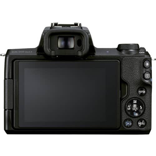 EOS M50 Mark II Cuerpo (Negro) - Filmadorasperu