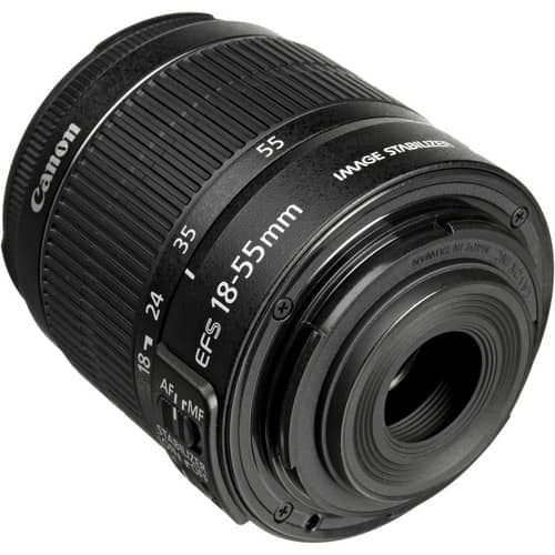 Lente Canon EF-S 18-55 mm f/3.5-5.6 IS II