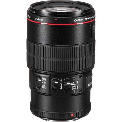 Lente Canon EF 100 mm f/2.8L Macro IS USM - Filmadorasperu