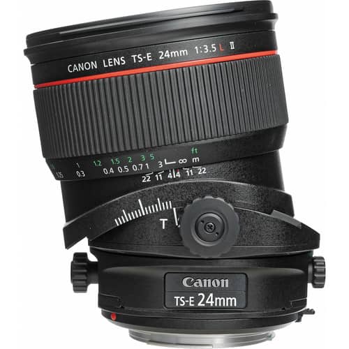 Lente Canon TS-E 24mm f/3.5L II - Filmadorasperu