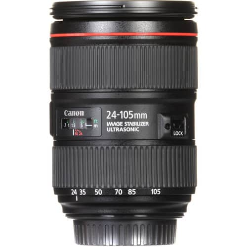Lente Canon EF 24-105 mm f/4L IS II USM - Filmadorasperu