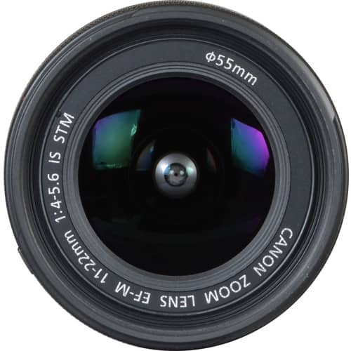 Lente Canon EF-M 11-22 mm f/4-5.6 IS STM