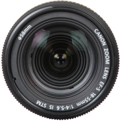Lente Canon EF-S 18-55 mm f/4-5.6 IS STM (para importar) - Filmadorasperu