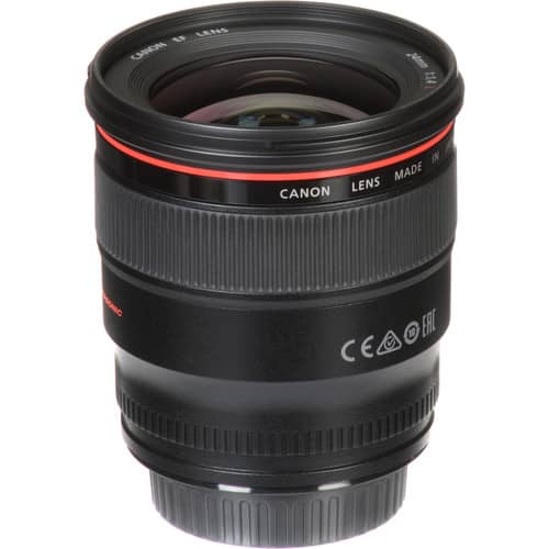 Lente Canon EF 24 mm f/1.4L II USM - Filmadorasperu