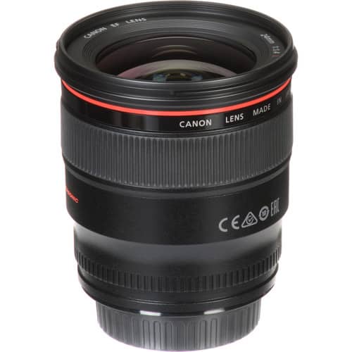 Lente Canon EF 24 mm f/1.4L II USM (para importar)