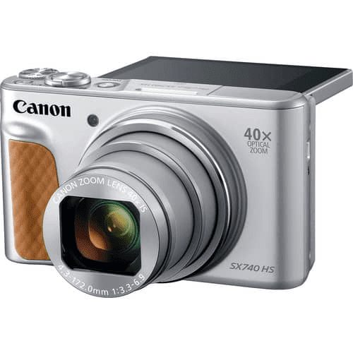 Cámara digital Canon PowerShot SX-740 HS (Plata) - Filmadorasperu