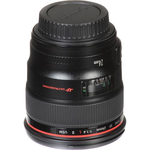Lente Canon EF 24 mm f/1.4L II USM - Filmadorasperu