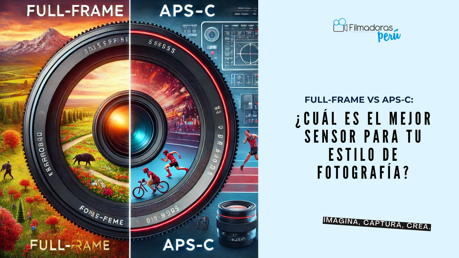 "Full-Frame vs APS-C: ¿Cuál es el mejor sensor para tu estilo de fotografía?"