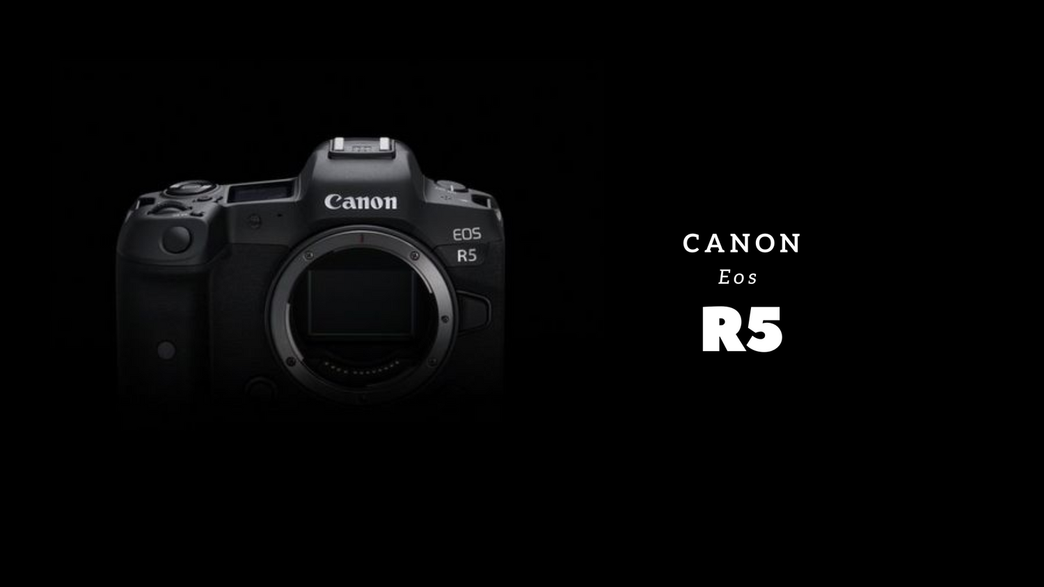 Canon EOS R5: La Cámara Mirrorless Definitiva para Fotógrafos y Videógrafos