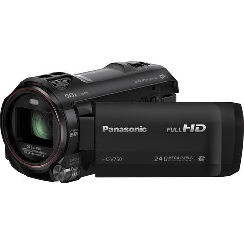 Cámara de video Panasonic HC-V750 Full HD Seminuevo - Filmadorasperu