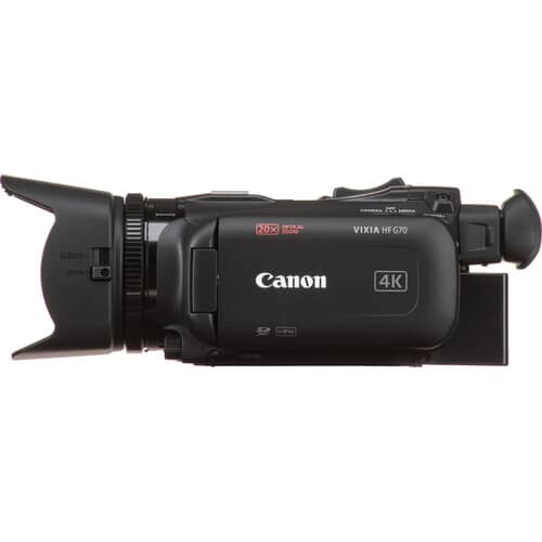 Cámara de video Canon Vixia HF G70 UHD 4k con Función de Streaming en Vivo - Filmadorasperu