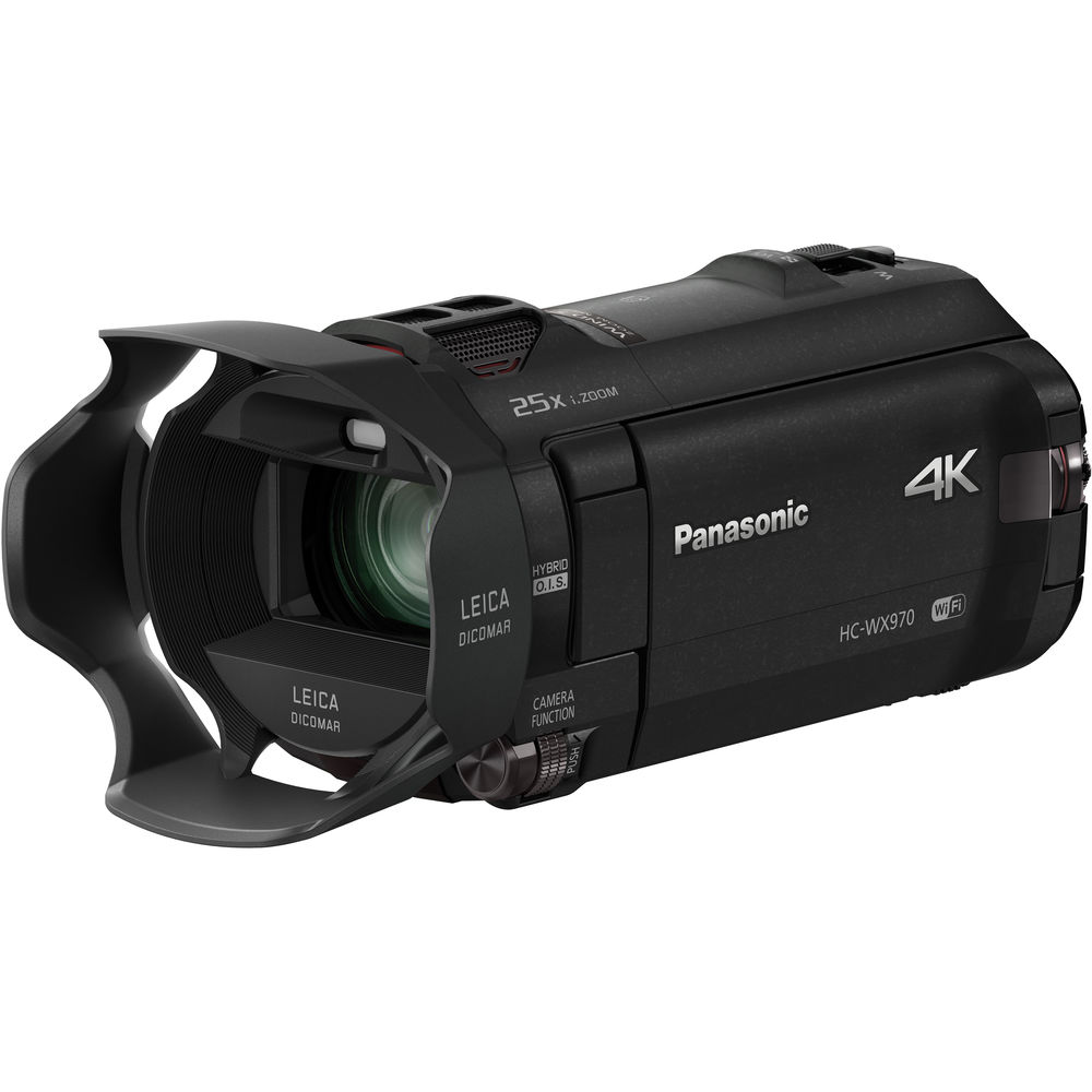 Cámara de video Panasonic HC-WX970K 4K Ultra HD con wifi e infrarrojo (2da mano) - Filmadorasperu