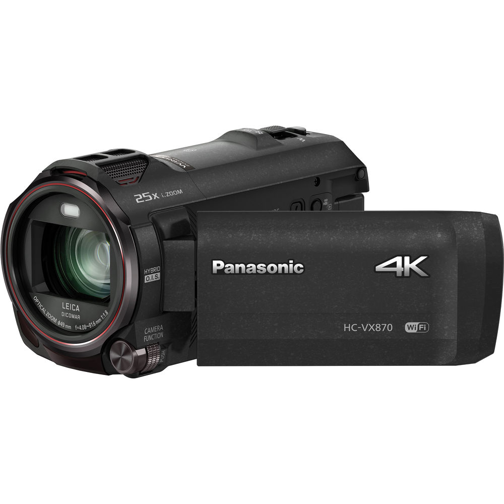Cámara de video Panasonic HC-VX870K 4K Ultra HD Seminueva (2da mano)
