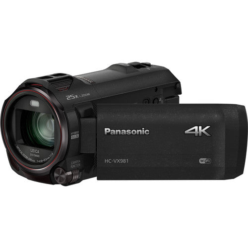 Cámara de video Panasonic HC-VX981K 4K Ultra HD (2da mano)
