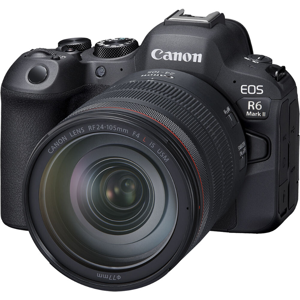 Cámara Canon Mirrorless EOS R6 Mark II RF 24-105mm F/4 L is USM - Filmadorasperu