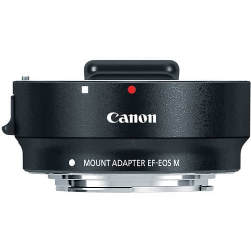 Adaptador de lente Canon Eos EF-M - Filmadorasperu