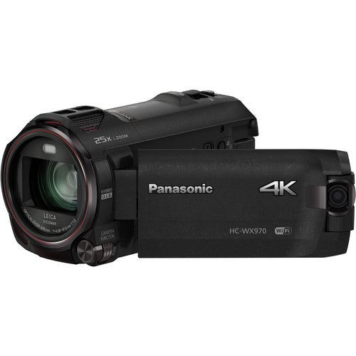 Cámara de video Panasonic HC-WX970K 4K Ultra HD con wifi e infrarrojo (2da mano) - Filmadorasperu