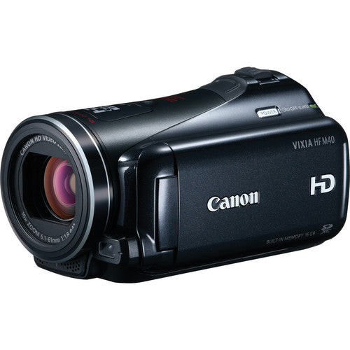 Cámara de video Canon VIXIA HF M40 Full HD (2da mano) - Filmadorasperu